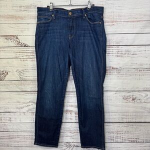 7 For All Mankind jeans Slim Straight size 31 Blue Straight Leg denim Jeans